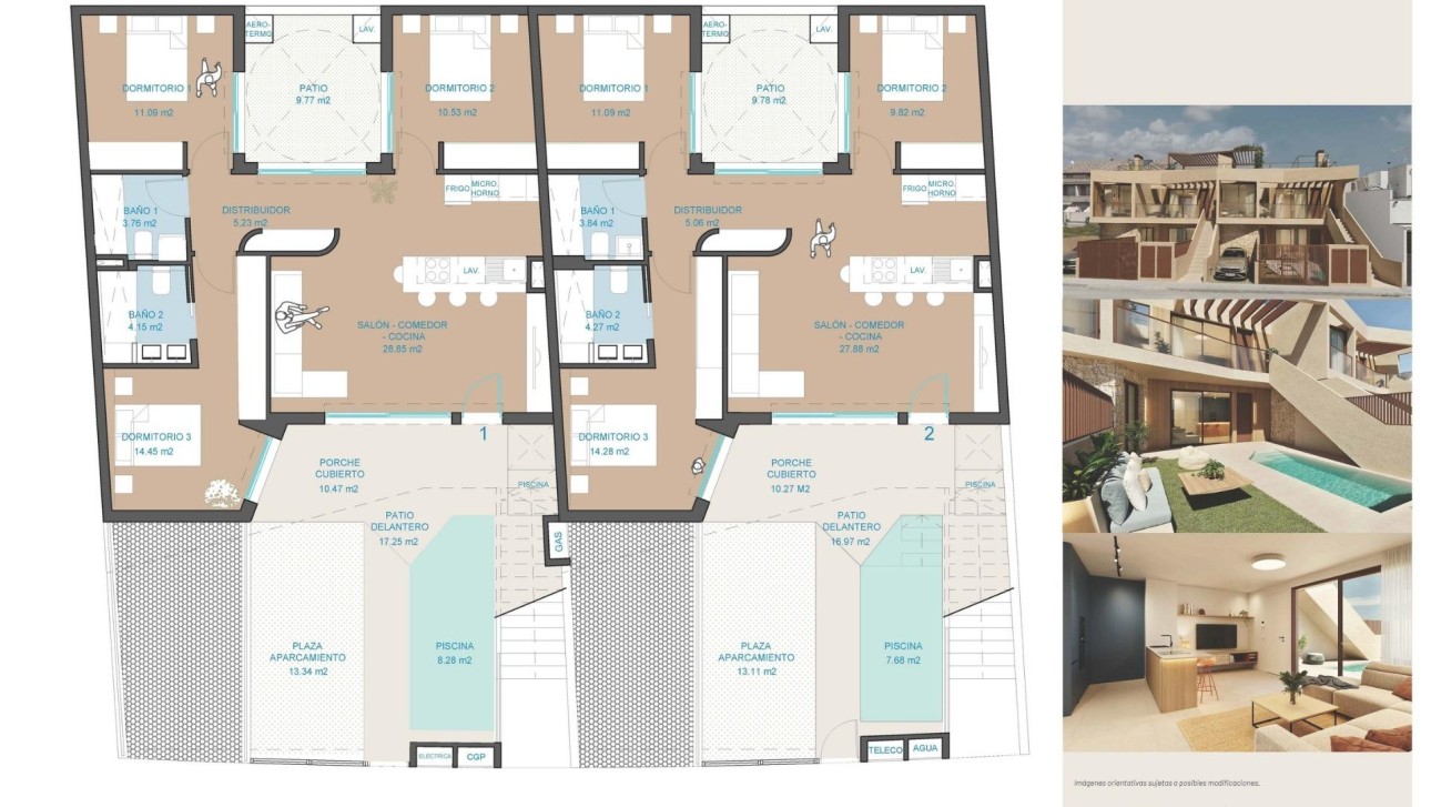New Build - Bungalow - San Pedro del Pinatar - Pueblo